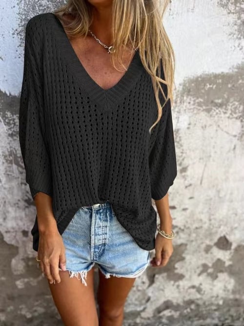 Maria | Stylish Knit Beach Cover-Up