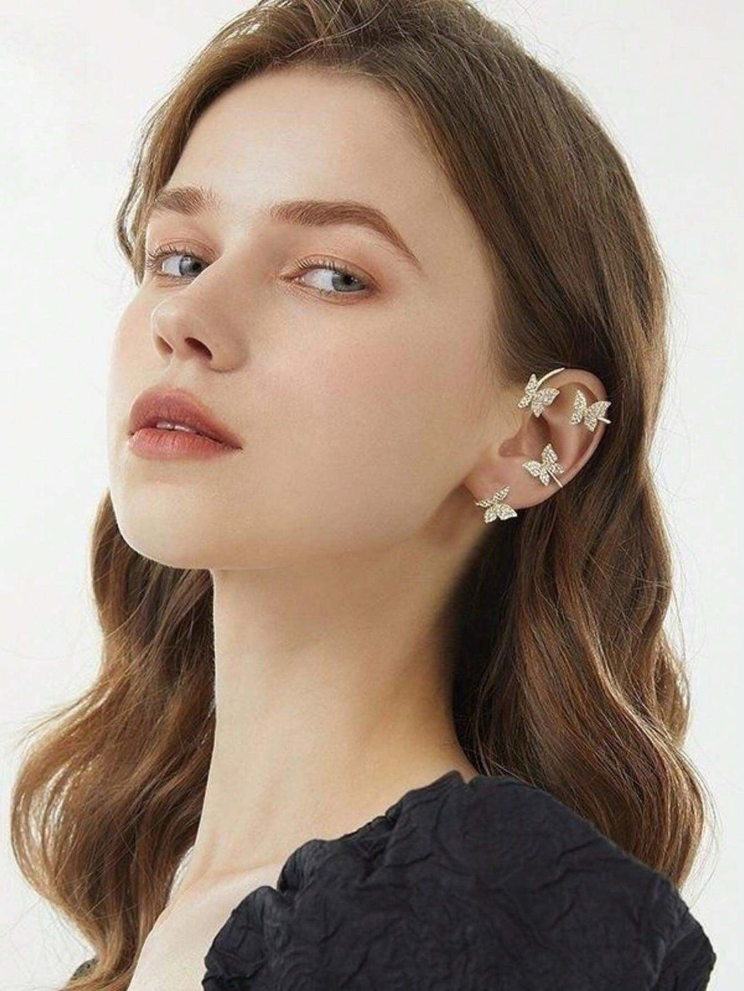 Winged Whisper Ear Cuffs