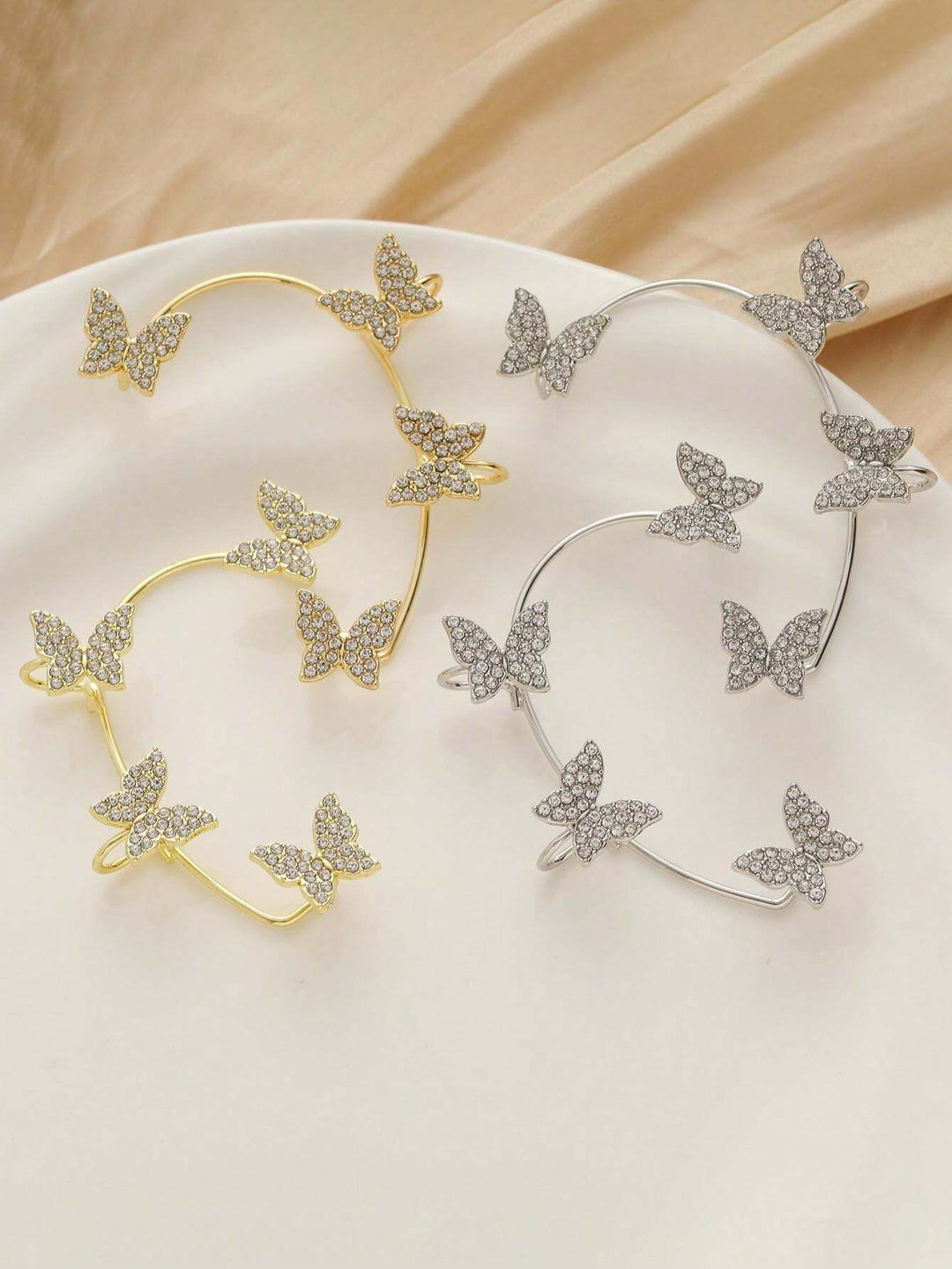 Winged Whisper Ear Cuffs