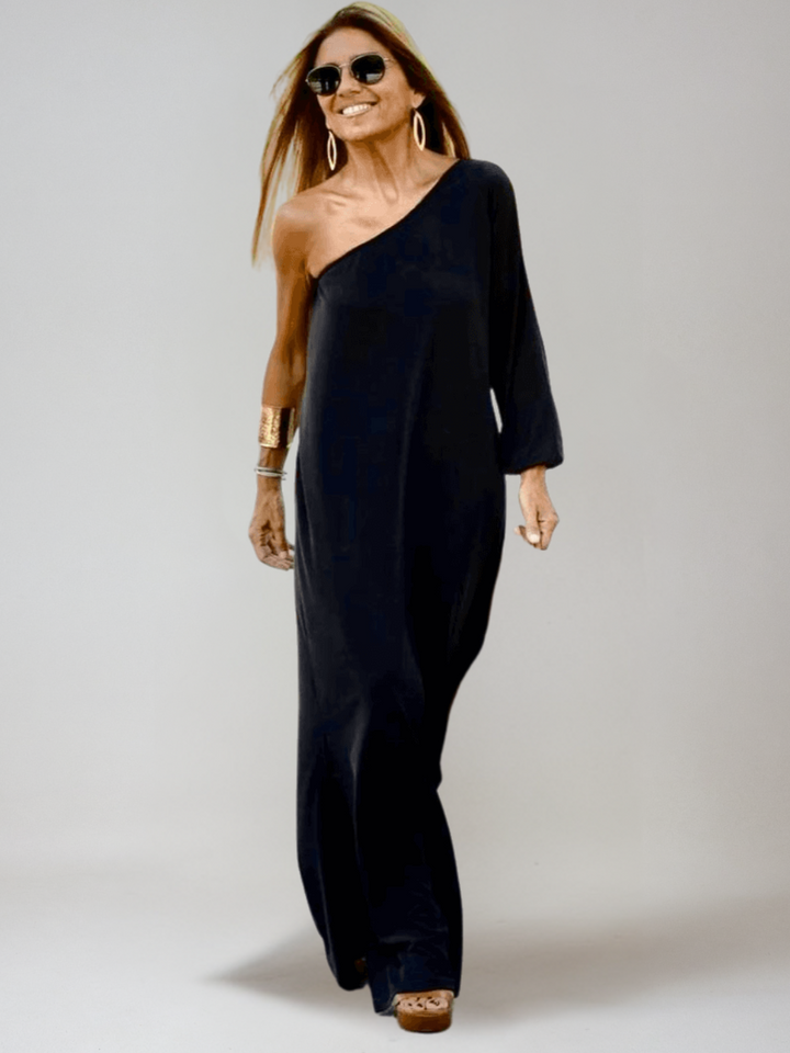 Amara | One-Shoulder Elegance Maxi Dress