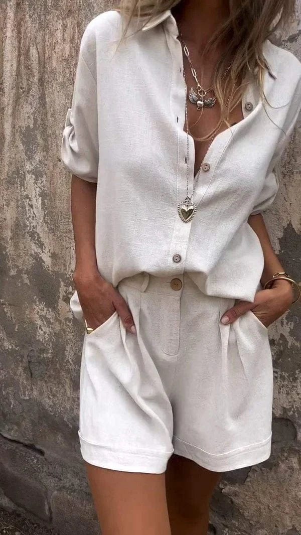 Harper | Breezy Linen Blend Outfit