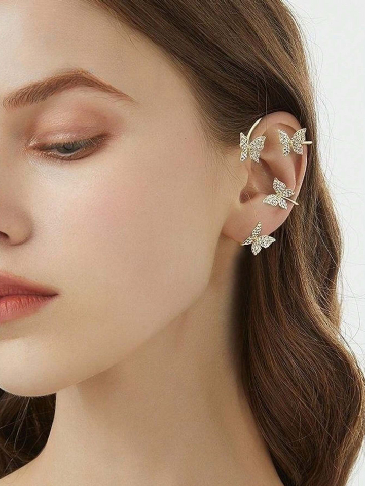 Winged Whisper Ear Cuffs