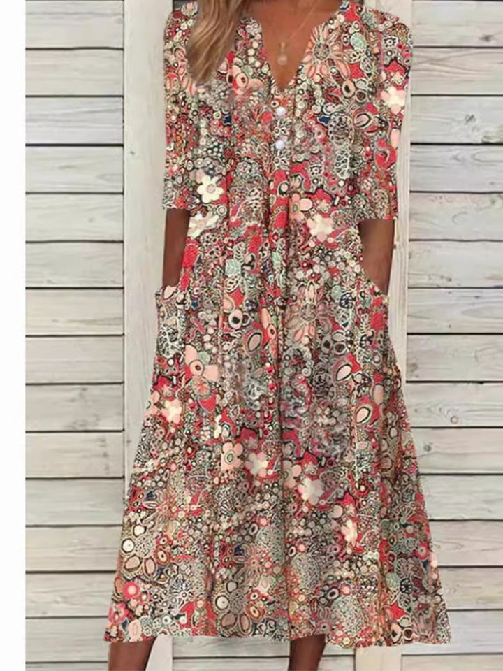 Dana | Timeless Floral Summer Dress