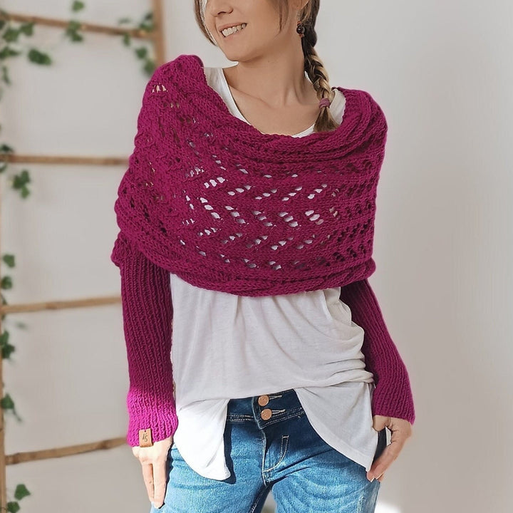 Elara Wrap | Elegant Layering Shawl