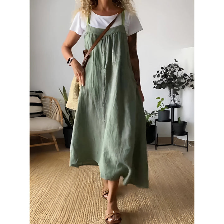 Adelle | Boho Pocket Maxi Dress