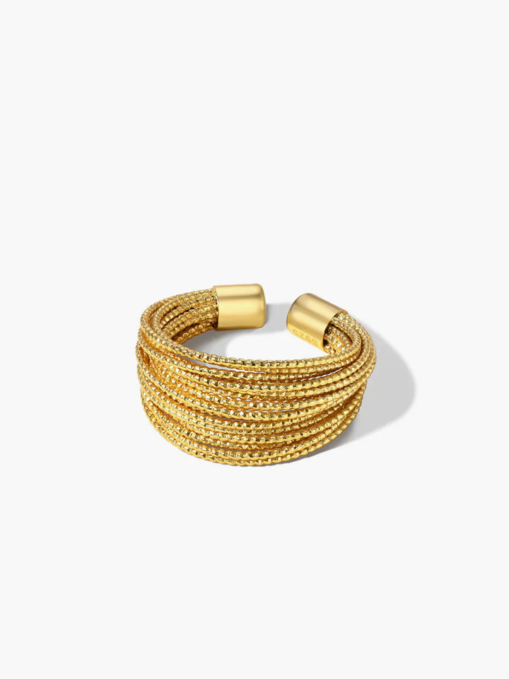 Rena Multi-Layer Charm Ring