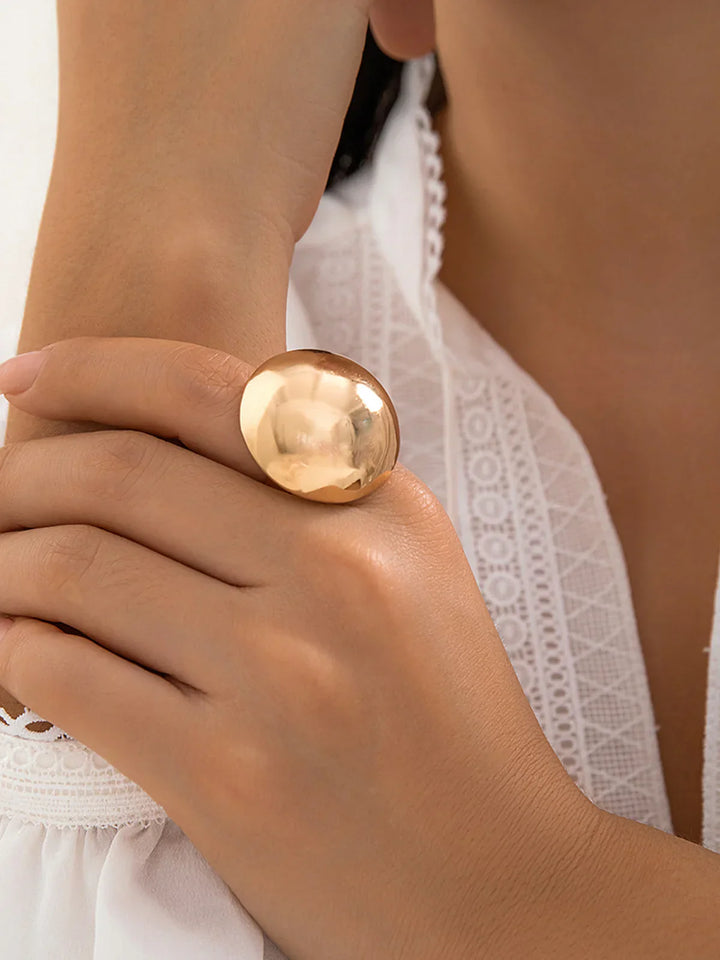 Rayna Sphere Charm Ring