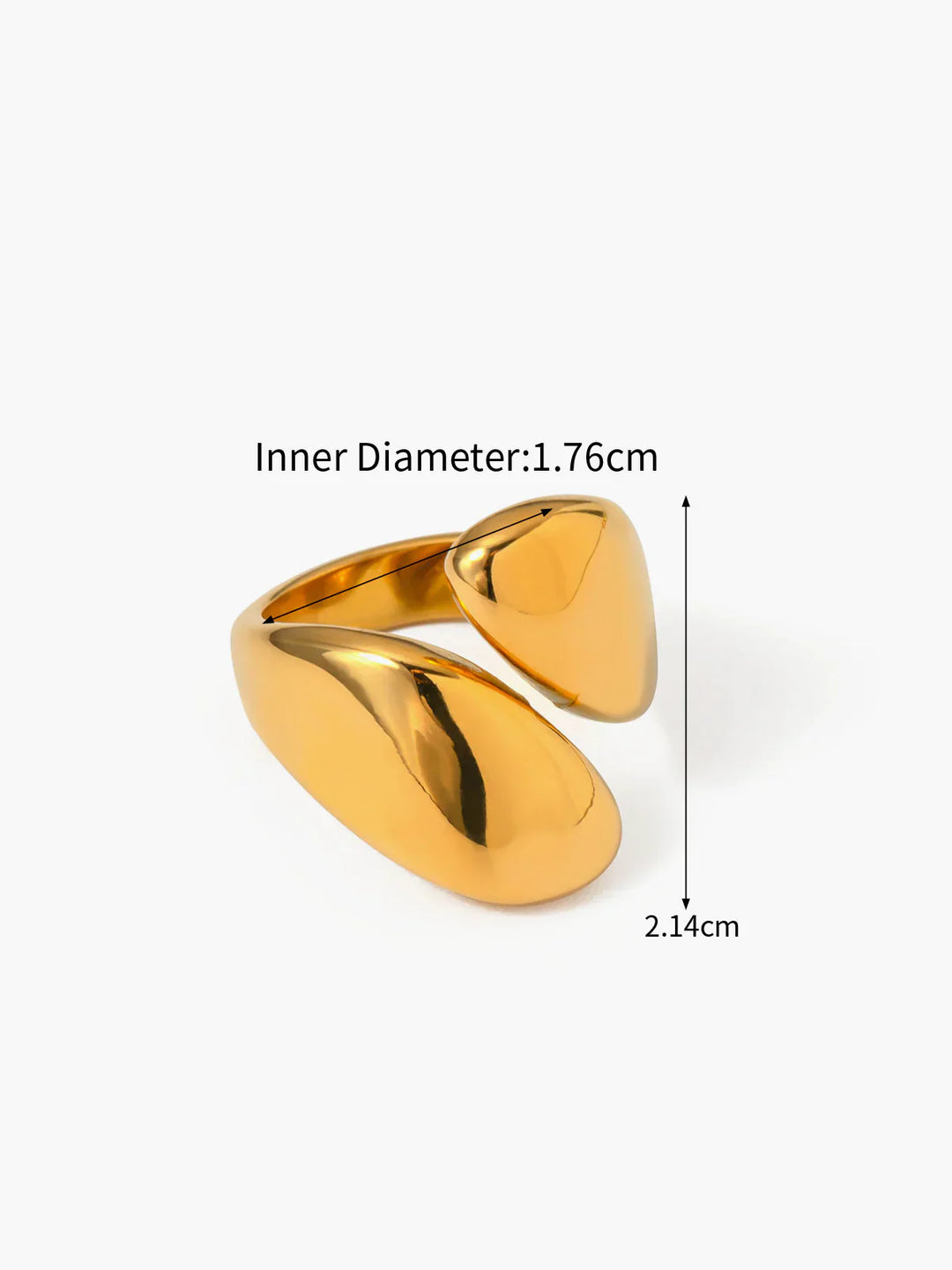 Georgie Heart Embrace Ring