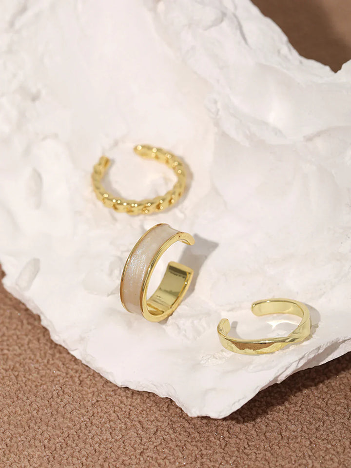 Luxury Trio Round Rings