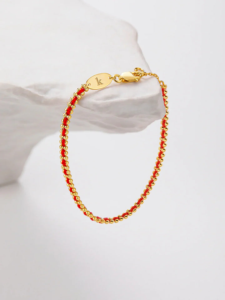 Halo Guardian Red String Bracelet