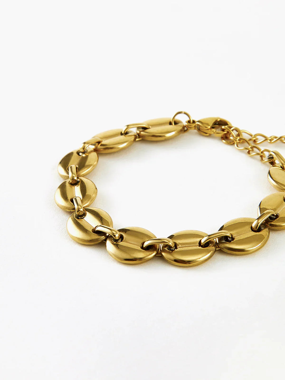 Golden Bean Elegance Bracelet