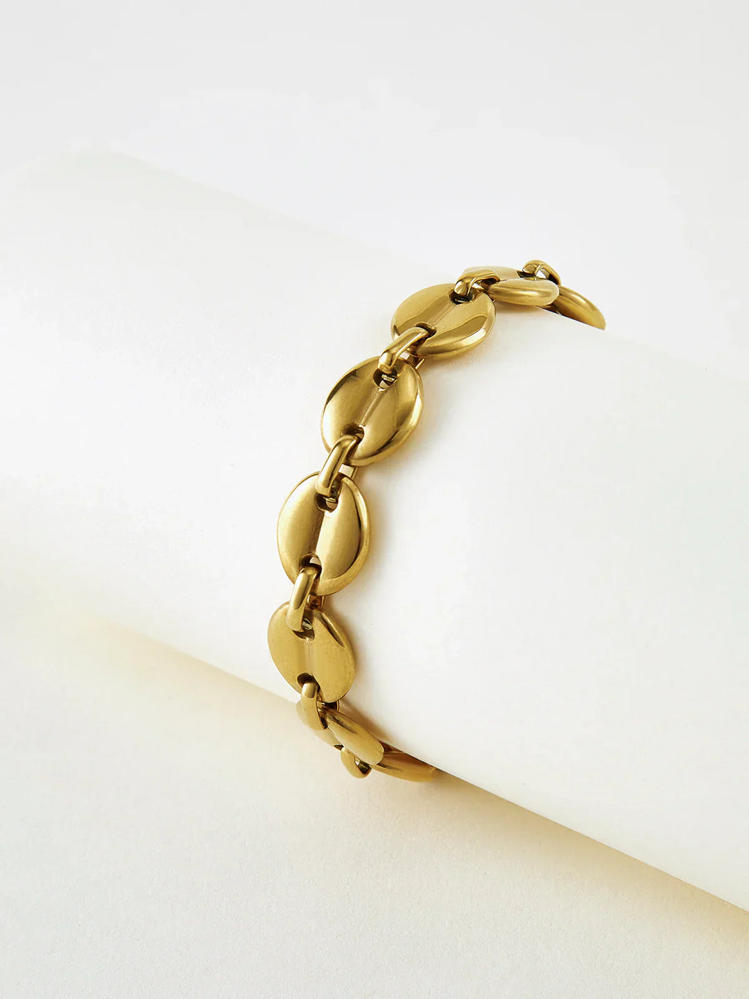 Golden Bean Elegance Bracelet