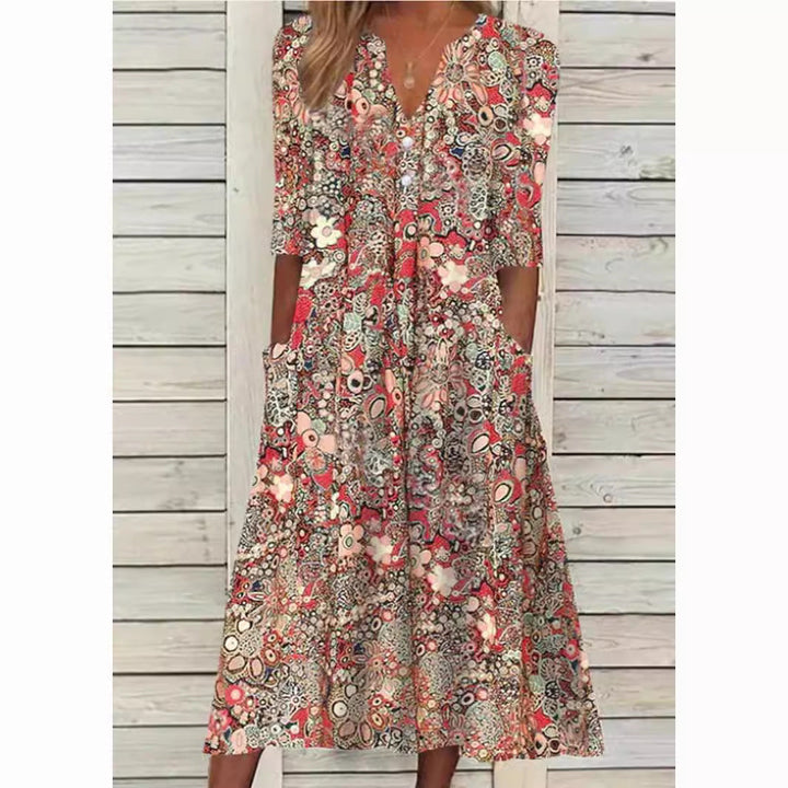 Dana | Timeless Floral Summer Dress