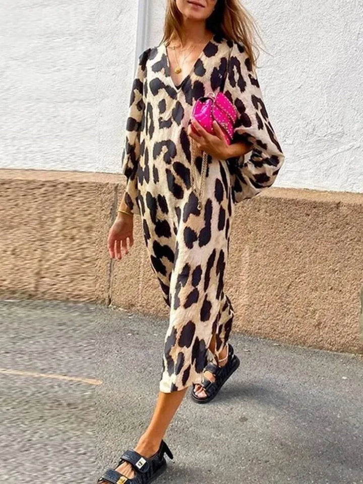 Nina | Fierce Leopard Wrap Dress