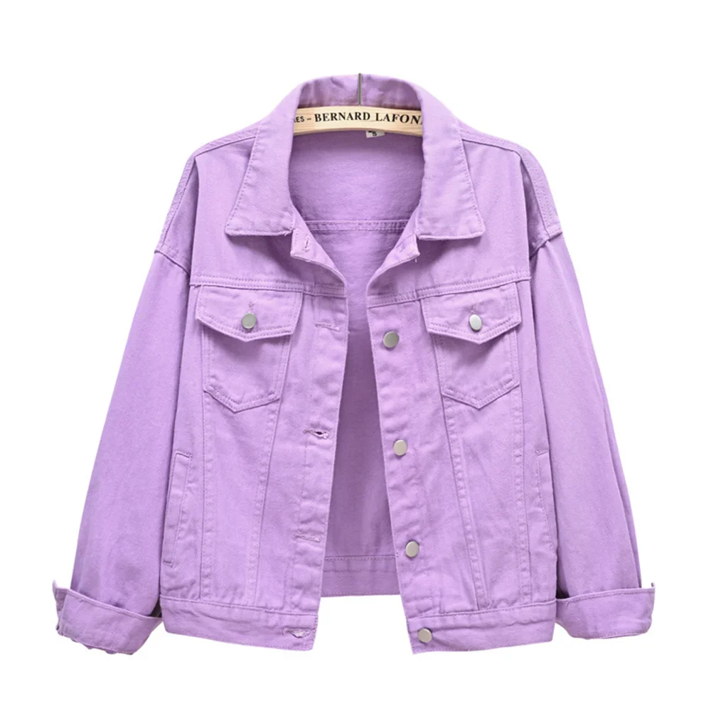 ColorPop | Bold Colored Denim Jacket