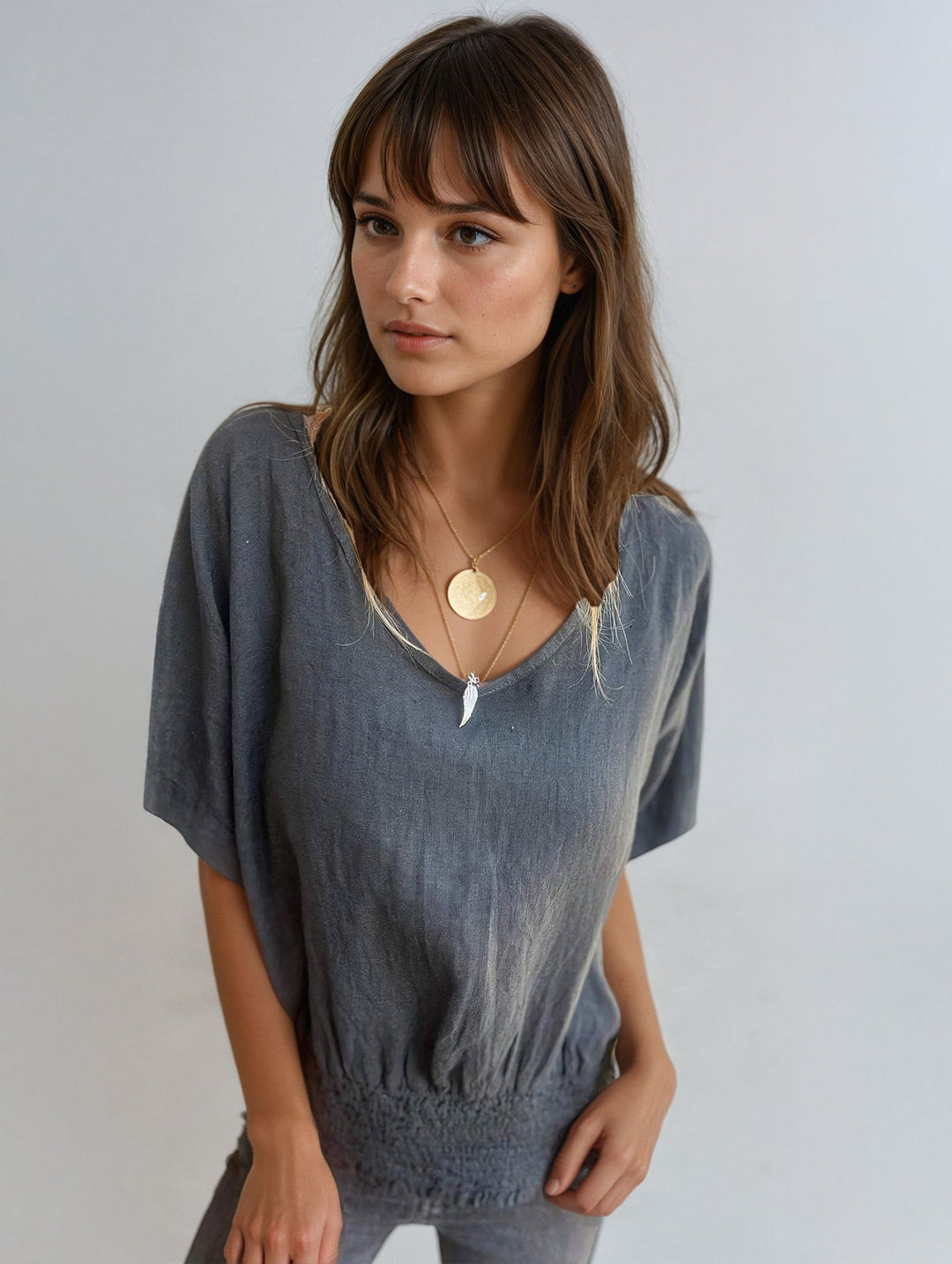 Mila | Casual Chic V-Neck Top