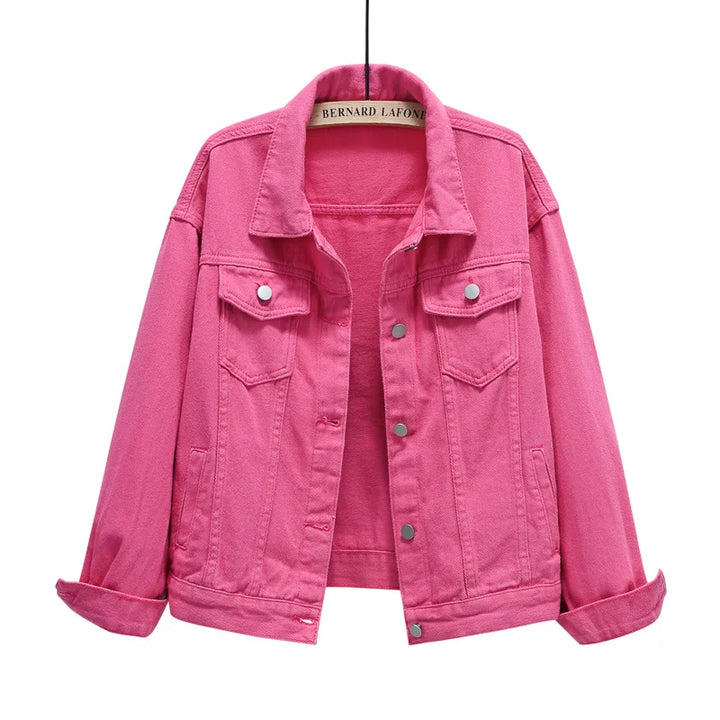 ColorPop | Bold Colored Denim Jacket