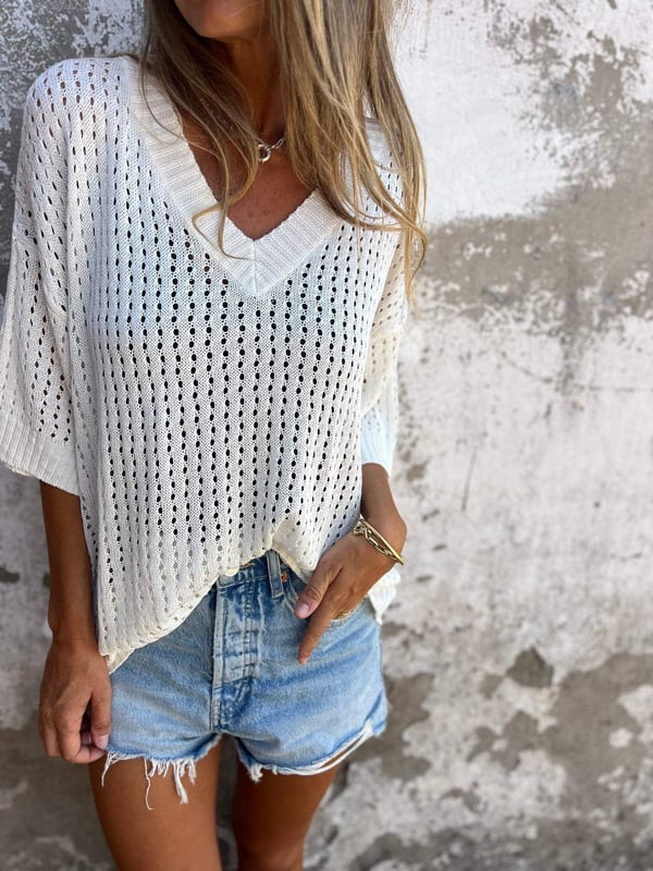 Maria | Stylish Knit Beach Cover-Up