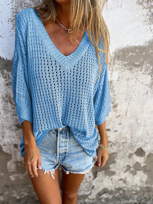 Maria | Stylish Knit Beach Cover-Up