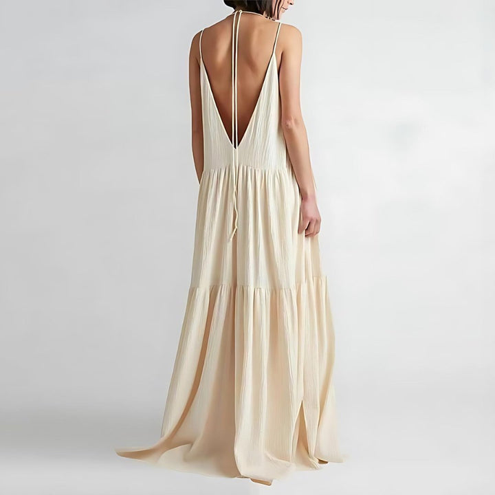 Claire | V-neck Long Dress